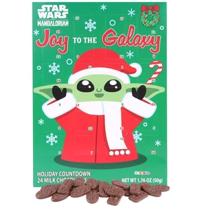 Star Wars Mandalorian Advent Calendar 24 Milk Chocolates + Holiday Maze - Picture 1 of 7