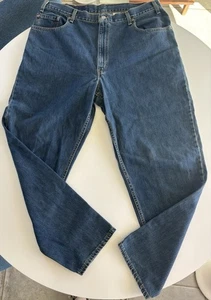 Vintage Levis 560 Jeans Mens Fits 38x31 Blue Loose Tapered Leg Y2K Made In USA - Picture 1 of 10