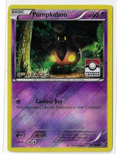 Pumpkaboo - 56/146 - Pokemon XY Base Set Pokemon League Holo 4th Place NM - Picture 1 of 2