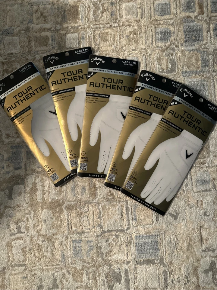 Callaway Tour Authentic Leather Glove (Size Large- Left Hand) 2024