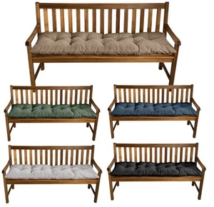 Cojín de pana estilo boho para banco columpio de jardín - extra grueso, 1-4 asientos - Imagen 1 de 11