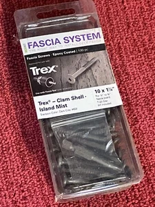 Trex Fascia Screws - Trex - Clam Shell and Island Mist - 1 7/8", 100/Pkg - Picture 1 of 2