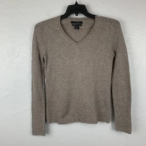 Maglione Tahari Cashmere Donna Medio Scollo V Pure Luxe Pullover Morbido Leggero - Foto 1 di 5