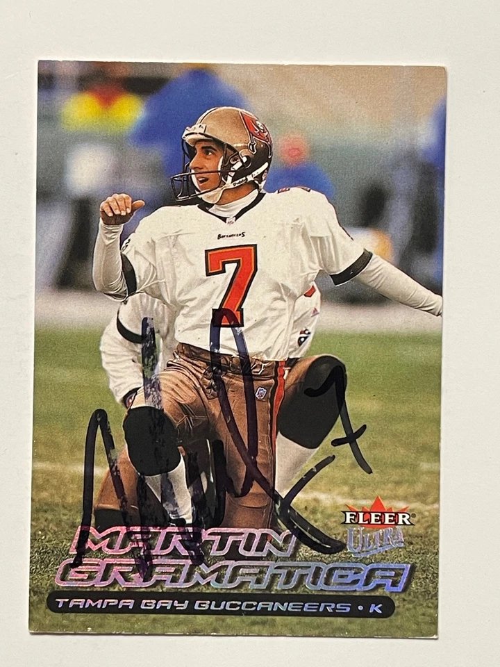 Tampa Bay Buccaneers MARTIN GRAMATICA Signed Card - Image 1 of 1