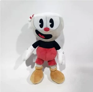 Peluche Cuphead & Mugman - Muñeca de peluche suave - Juego coleccionable 25 cm - Imagen 1 de 4