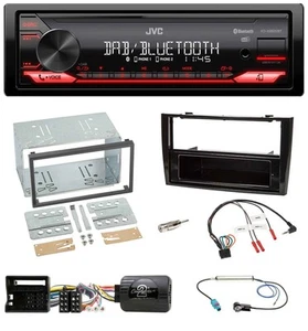 JVC Bluetooth USB DAB Lenkrad Autoradio für Peugeot 308 2007-2009 piano - Bild 1 von 11