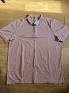 Farah Men's Dark Pink Polo Shirt Size XL Modern Fit - Picture 1 of 3