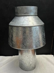 Vintage Excelsior DIVERTER DRAFT 10 Inch Gas Fired #753 Draft Hood - Picture 1 of 10