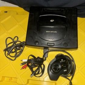 Sega Saturn USA Console Model 1 Tested Working Console with 7  games included