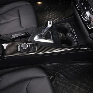 Carbon Optik Mittelkonsole Rahmen Passend für BMW 1er F20 F21 / 2 Coupe F22 - Bild 1 von 10