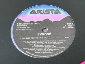 EXPOSE' 12" EXPOSED TO LOVE ~FREESTYLE PROMO~ - Picture 1 of 2