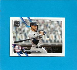 2021 Topps 582 Montgomery Club Foil Stamp #642 Giancarlo Stanton Yankees
