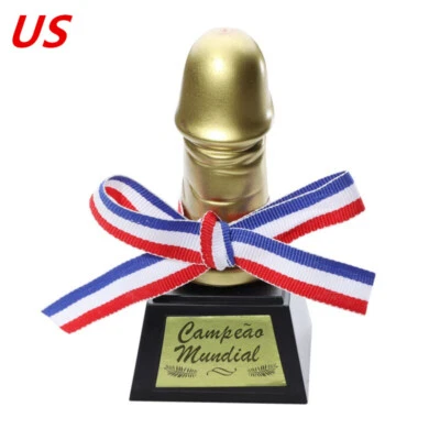 Golden Hen олень вечеринки трофей чемпион смешной реквизит игрушки для холостяцкой вечеринки - Изображение 1 из 4