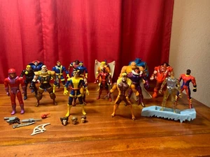 Gigantic Lot of X-Men and X-Force Action Figures and Accessories - Picture 1 of 4