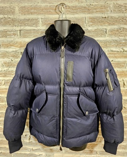 Bomber piumino Burberry M Stanley London Medium Italia nuovo etichette oversize