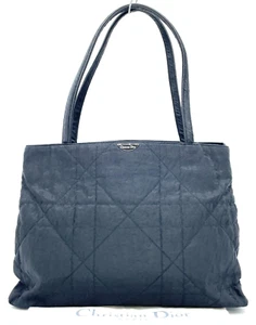 Authentic Christian Dior Nylon Black Tote Bag i040317 - Picture 1 of 22