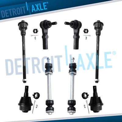8 шт передних стабилизаторов подвески анкерные стержни нижние шаровые шарниры для Silverado Sierra 3500 HD H2 - Изображение 1 из 4