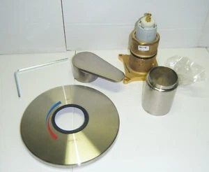 New Hansgrohe Bathtub Faucet and Trim No. 4496820 Brushed Nickel - Picture 1 of 7