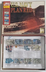 2002 Avalanche Press Great War At Sea #7 Plan de la Marina de los Estados Unidos Juego de Guerra Roja - Imagen 1 de 4
