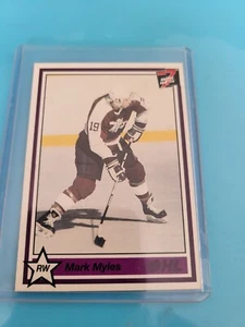 1990-91 7th Inning Sketch OHL #366 MARK MYLES PETERBOROUGH PETES - Picture 1 of 2