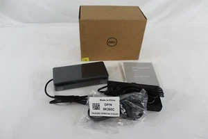 New Dell D6000 5591 7750 XPS 17 9710 USB-C 3.0 UHD 4K Docking Station w/ 130W - Picture 1 of 4