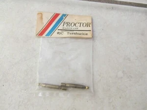 Proctor Hardware #3C Turnbuckles For Balsa Airplane Kit - Picture 1 of 2