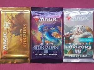 Magic The Gathering MODERN HORIZONS I II and III Booster Packs new sealed MTG - Picture 1 of 1