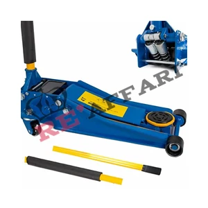 Cric Auto Sollevatore idraulico 4T crick doppio pistone modello ribassato - Foto 1 di 5