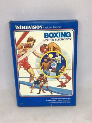 1980 Intellivision Boxing Video Game W/original Box Mattel Electronics *RARE* - Image 1 of 4