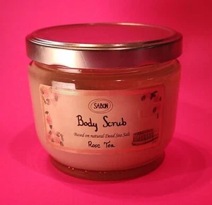 Sabon Body Scrub: Rose Tea 21.2oz - Picture 1 of 2