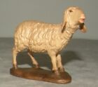 Sheep Standing 21206 Rustic Nativity 12 Cm, Light-Dark Stain, wax-polished wood