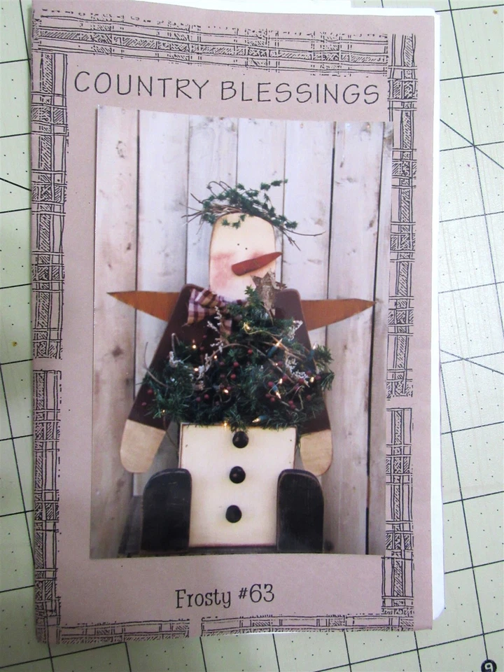 Patrón de pintura Tole Country Blessings "Frosty #63" Foto 1 de 1