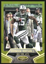 2016 Certified Mirror Gold #46 Brandon Marshall /25
