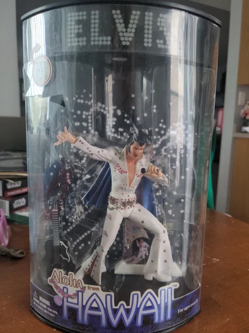 ELVIS " ALOHA FROM HAWAII" 6" ACTION FIGURE BY X TOYS 2000 NEW Cover