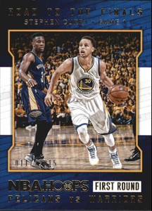 2015-16 Hoops Road to the Finals #2 Stephen Curry R1 /2015