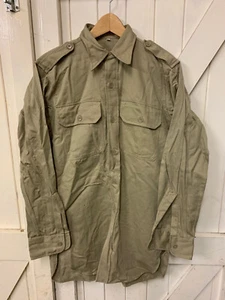 Cold War Era Swedish Army Heavy Cotton Fatigue Shirts - Picture 1 of 1