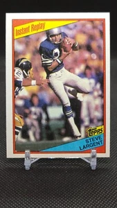 1984 Topps Steve Largent Instant Replay #197 Seattle Seahawks - Picture 1 of 2