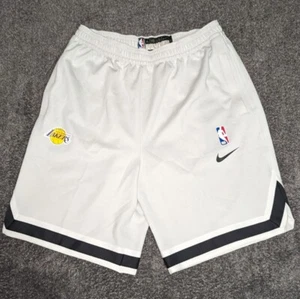 Nike NBA Los Angeles Lakers Player Issued Gray Practice Pre Game Shorts XL-Tall - Picture 1 of 13