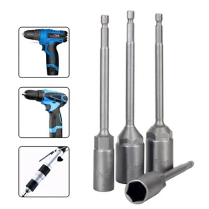 150mm Hexagon Nut Driver Drill Bit Adapter for Pneumatic and Electric Tools - Picture 1 of 14