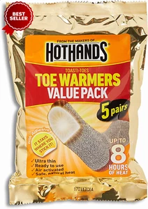 Toastitoes Toe Warmers Pair Value Pack Air Activated Warmers up to 8 Hours of He - Picture 1 of 12