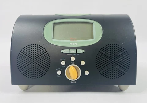 Post Modern Michael Graves Design Philips AM/FM Clock Radio - MG-C200/17 Cover