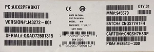 Intel AXX2PFABKIT Omni-Path Port Upgrade Kit 2 Port NEW OPEN BOX - Picture 1 of 1