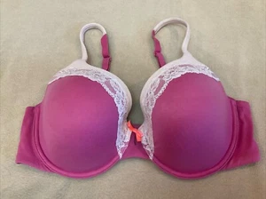 Sujetador Victoria’s Secret 36D Body By Victoria forrado cobertura perfecta rosa - Imagen 1 de 7