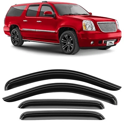 Sun Rain Visors Wind Rain Guards for 2007-2014 GMC Yukon XL 1500 - Image 1 of 4