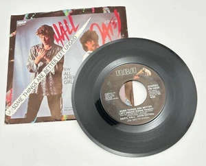 Daryl Hall John Oates Some Things Are Better Left Unsaid 45 Vinyl 80s Rock Pop - Picture 1 of 7