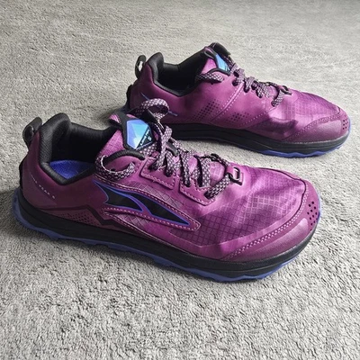 Zapatos Altra Lone Peak 5 para mujer talla 10 púrpura trail running senderismo Foto 1 de 4