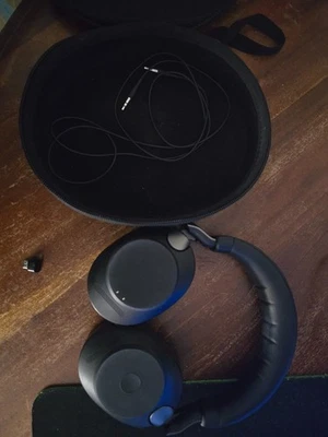 Jabra Evolve2 85 Stereo Wireless Headset (UC, USB-C) - Black - Image 1 of 4