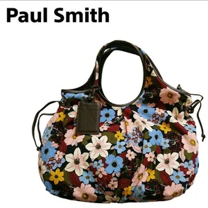 Paul Smith Tote Bag Handbag Floral Pattern Beautiful design Easy to use and dura - Picture 1 of 18