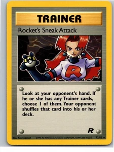 Rocket's Sneak Attack (72) Rare Team Rocket 72/82 NM - Picture 1 of 2
