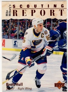 1995 Upper Deck Hockey Brett Hull No. 251 St. Louis Blues - Bild 1 von 2